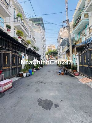 CHỦ GẤP BÁN HẠ CHỈ CÒN 5,7Đ HXH SÁT MT HÀ HUY GIÁP 70M2 5,5X13M 4 TẦNG