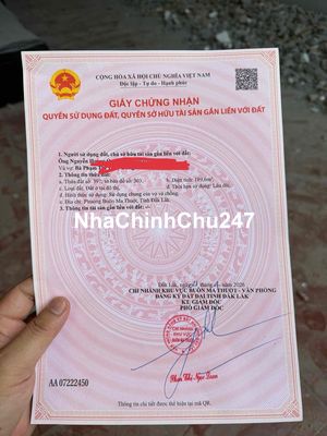 Chính chủ bán nhà mặt tiền, Nở hậu 8met