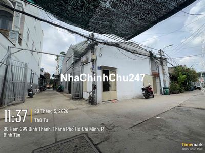 CHÍNH CHỦ CẦN BÁN 3 LÔ ĐẤT LIỀN KỀ TẠI HẺM 399/39A BÌNH THÀNH