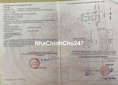 CHÍNH CHỦ BÁN BIỆT THỰ SONG LẬP 7×15M KDC AN SƯƠNG Q12 