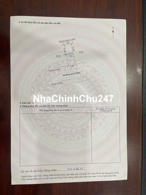 Chính chủ bán đất full thổ - Bình Dương (TP HCM mới)