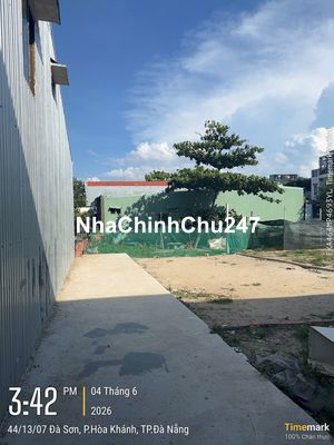 Bán đất chính chủ Kiệt Oto K43 Đà Sơn 83,8m2