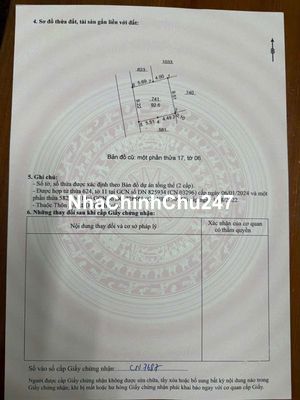 chính chủ bán đất thổ cư mặt tiền đường di trạch