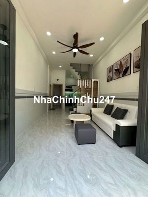 Hưng Phú Quận 8 - sát Cầu Chữ Y - Ngang 4.8m nở hậu -3Pn (có Pn Trệt) 