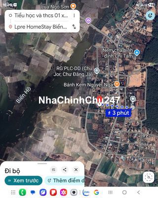 BÁN ĐẤT NÔNG NGHIỆP CÓ THỔ CƯ XÃ BIỂN HỒ MỚI