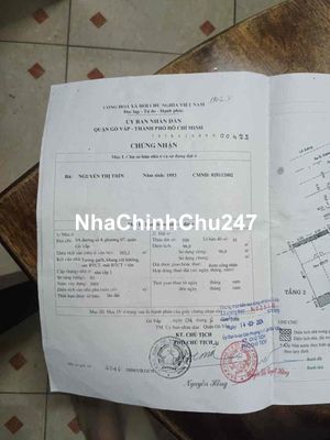 nhà chính chủ